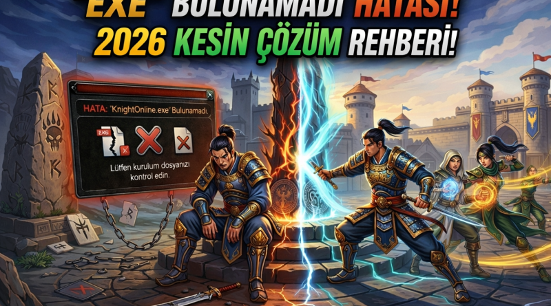 knight online exe bulunamadı