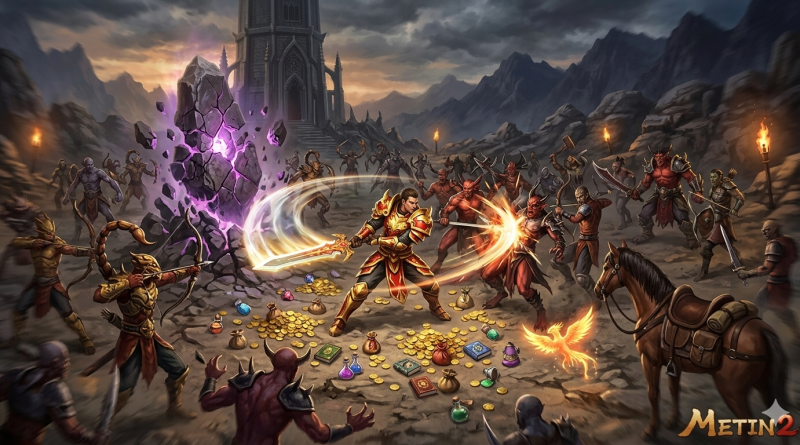 Metin2 farm yapmak ve won kasmak isteyenler için güncel harita ve simya taktikleri